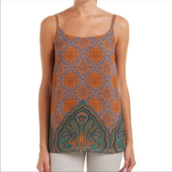 CAbi | 3082 Arabesque Paisley Boho Top Camisole - Picture 5 of 5